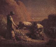 Jean Francois Millet Pick up wheat USA oil painting artist